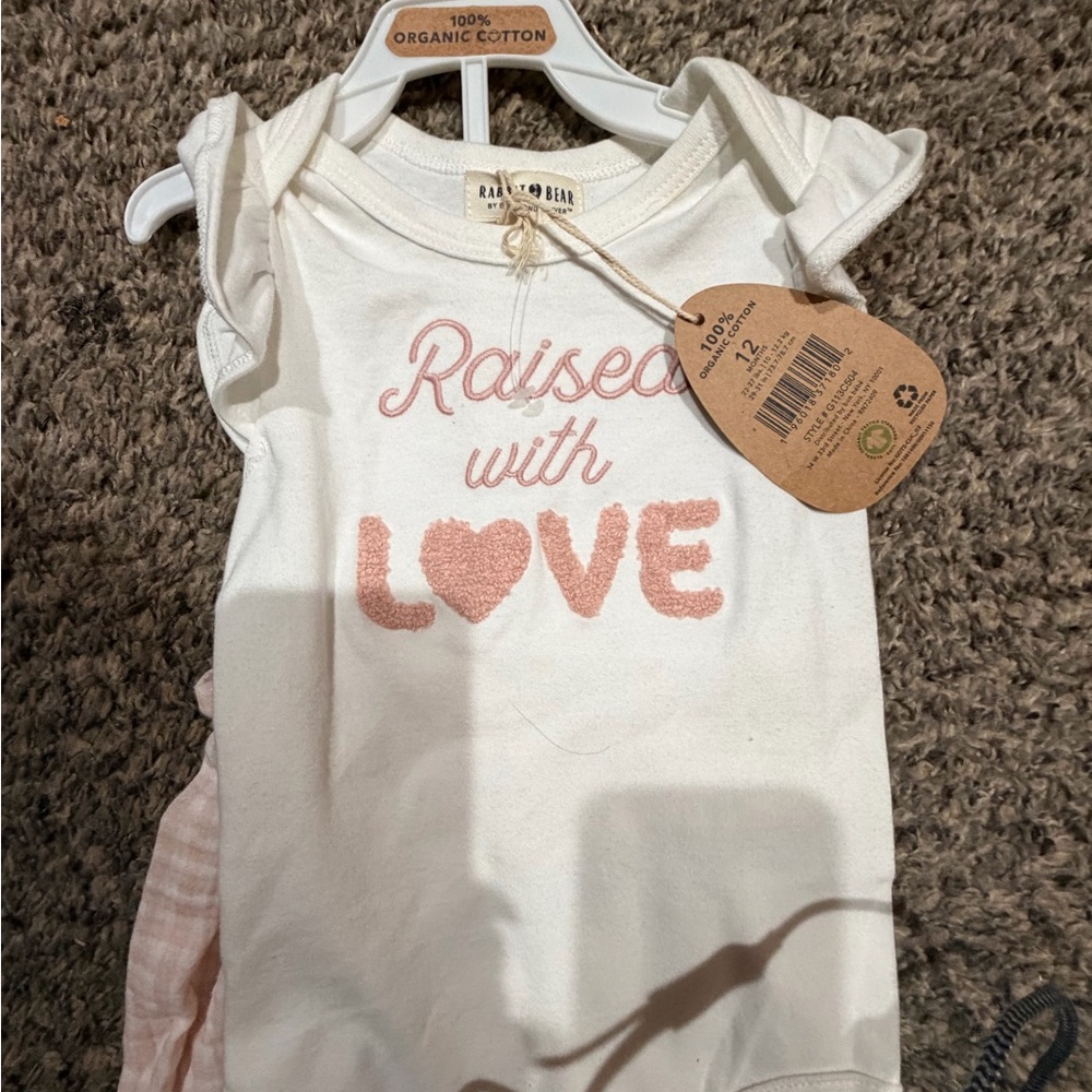 Raised with Love Organic Baby Onesie